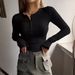 2026 Autumn And Winter Women's New Button Ribbed Slim Knitted Fir_ecoleips.com