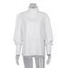 Verve 2025 Spring New Women's Long Sleeve Chinese Style Stand Collar Elegant Commuter Casual Fashion Professional White Shirt_ecoleips.com