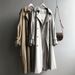 Mid-Length Trench Coat, Feminine Temperament, British Style, Versatile Drape, Waist Slimming, French Casual Coat_ecoleips.com