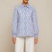 K New Heavy Industry Embroidered Top With Collar, Long Sleeve, Hollow Straight Tube Shirt For Women_ecoleips.com