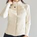 girl Girl Girl 25 Winter New Sports Slim Fit Lightweight Down Jacket Women Short Elastic Knit Patchwork Inner Liner Coat 22716_ecoleips.com