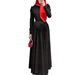Summer New Style Women's Slim Waist Long Sleeve round Neck Casual French Dress European And American Foreign Trade Clothing_ecoleips.com