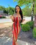 2022 Clothing Plus Size Women's Apparel European And American Cross-Border Spring/Summer Colorful Tie-Dye_ecoleips.com