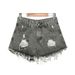 Women's Retro Heavy Duty Washed Distressed Denim Shorts Frayed Edges Sexy Hot Style Hot Pants Summer Casual Clothing_ecoleips.com