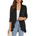 Cross-border European American Women's Fashion Independent Store Autumn New Solid Color Cardigan Jacket With_ecoleips.com