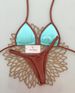 Women's Sexy Three Piece Bikini Set European American Style High End Swimsuit for Spring Resort Surfing with Chest Pad Wire-Free_ecoleips.com