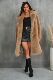 Women's Clothing Longline Faux Fox Fur Coat – Plush Oversized Blazer Collar Jacket (Purple/Tan/Pink, S-XXXL)_ecoleips.com