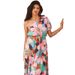 Cross-border European And American 2026 New Fashion Spring-summer Off-shoulder Holiday Style Floral High-end_ecoleips.com