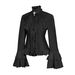 Verve Inner Wear Lolita French Long Sleeve Gothic Style Women's Top Lace Shirt_ecoleips.com