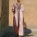 Spring And Summer New Collar Elegant Commuting Long Vacation Casual Women's Dress_ecoleips.com