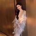 Women’s Clothing Glittery Look Elegant And Fashionable Backless V Strap Slim Sequined Tight Sleeveless Hip Wrapped Long Dress_ecoleips.com
