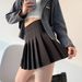 Aria Basics Aria Basics Russian Short Pleated For Women, Winter Half 2026 New Spring And Autumn High-waisted JK Skirt, Slimming A-line Skirt_ecoleips.com