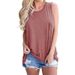 2020 Cross-Border Bestseller Tank Top, European And American Solid Color Plain Casual Women's Clothing, Factory_ecoleips.com