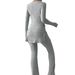 2025 Autumn Winter New Solid Color Casual Slim Fit Home And Outerwear Set For Women, Direct From Manufacturer_ecoleips.com