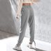 Voya 2026 European And American Spring/Summer Ins Trendy Loose Fashionable Straight-Leg Gray Casual Pants Women's Sweatpants_ecoleips.com