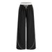 Women's Loose Casual Sweatpants American Style New Autumn Winter Fashion Sports Pants Wide Leg Street Style_ecoleips.com