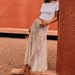European And American Women's Fashion Lace See Through Sexy Low Waist Skirt Solid Color Summer All Match Skirt Long Skirt_ecoleips.com