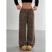 Women's Clothing New High Waist Wide Leg Pants Loose Slim Hot Girls Mopping Casual Pants_ecoleips.com