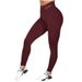 High Waist Yoga Pants With Butt Lifting Effect - Stretchy Tummy Control Leggings For Women, Breathable Workout Running Pants_ecoleips.com