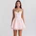 Women's Clothing Sexy Princess Puffy Sleeveless Dress High Waist Backless Street Style Polyester Short Skirt Fashion Dress_ecoleips.com