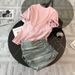 Women's Clothing Fashion Sports Leisure Suit Letter Printing Round Neck Short Sleeve Loose Shorts Two Piece Suit_ecoleips.com