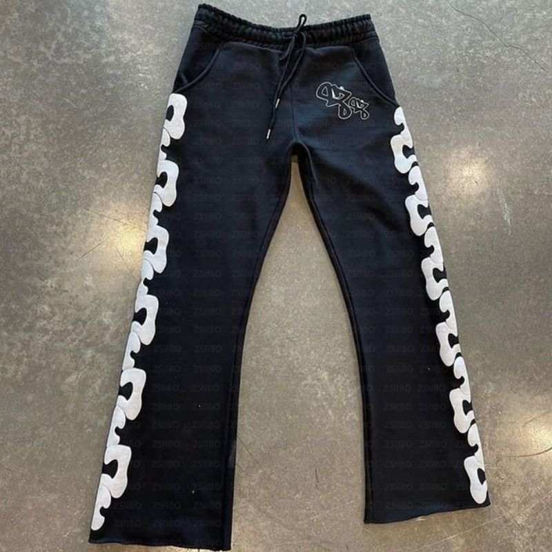 Men's And Women's Casual Street Printed Pants Fashion Hip Hop Style European And American Cross Border Trade Source Factory Wholesale_ecoleips.com