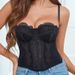 Women's Sexy Low-Cut Tube Top – Slim Fit Corset Vest, Backless Strap Top For Summer Clubbing & Night Out_ecoleips.com