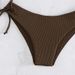 2025 New European American Style Two-Piece Strapless Solid Color Sexy Bikini Multi-Color Swimsuit With Exposed Waist And_ecoleips.com