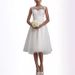 New 2025 round Neck Lace Slim Fit Mid-Length Wedding Dress Fashionable Foreign Trade Style for Women_ecoleips.com