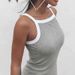 Slim Fit Bodycon Sleeveless Dress for Women Solid Color Stretchy Camisole Tank Mini Dress_ecoleips.com
