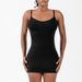 Adjustable Shapewear Bodysuit – Seamless Tummy Control & Lifting Effect For Women (Black, Nude, Khaki, Coffee) – S/M/L/XL_ecoleips.com