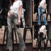 Women's Clothing Denim High Waist Ripped Women's Pants Slim Fit Flared Women's Pants_ecoleips.com