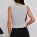 Ruihouchu European And American Women's Clothing 2025 Summer Foreign Trade Knit Vest Slim Fit Stretch Cardigan_ecoleips.com