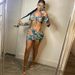 L5225 Sexy Women's Outfit Crop Top Long Sleeve Irregular Drawstring Mini Skirt Three-Piece Set_ecoleips.com