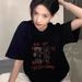 Plus-size Black Short-sleeve T-shirt For Women, New Summer Style, Loose Fit, American High Street Design, Oversized Top_ecoleips.com