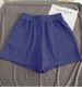 High-Waisted Wide-Leg Sport Shorts – Lightweight, Breathable & Stretchy, Summer Casual (Grey/Black/Pink/Blue/Mustard/Brown/Navy)_ecoleips.com