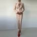 2026 New Spring Women's Clothing, Cross-Border European And American Dress, Elegant Buttoned Printed Polka Dot Slit_ecoleips.com