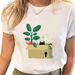 European And American Cross-border Foreign Trade Women's Clothing Cartoon Cat Print Round-neck Short-sleeve T-shirt Top_ecoleips.com