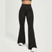 Women's Clothing High Waist Yoga Flared Pants Hip Lifting Slimming Casual Open And Slightly Flared Pants Sports Fitness Trousers_ecoleips.com
