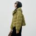 2025 Winter New Korean Style Short Flat Lake Jacket For Women With Hood Loose Fit Large Size 90% Duck Down_ecoleips.com