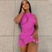 2023 Spring Summer New Fashion Solid Color Hollow Out Round Neck Sleeveless Top Slim Fit Half Skirt Set_ecoleips.com