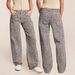 Women's Straight Leg Jeans Leopard Print Denim Street Fashion_ecoleips.com