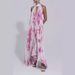 Women's Clothing High-End Women's Maxi Dress With Irregular Pleats And Print For Vacation Beach Best Selling_ecoleips.com