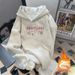 New 2025 Women's Simple Comfortable Hooded Sweatshirt Men's Loose Fit Fleece Lined Thick Sports Top for Autumn Winter_ecoleips.com