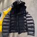 girl Girl Girl 2025 Little Pea 90 White Duck Bud Hooded Ribbed Down Jacket Women Short Winter New Korean Version For Petite Figures_ecoleips.com