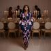 Women's Long Sleeved Collared Print Dress Slimming Waist Cinching Single Breasted European American Style 2026 New Arrival_ecoleips.com