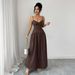 Elegant French Retro Style Women's Slip Dress Spring Summer Elegance_ecoleips.com