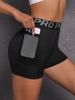 Women's Clothing Fitness Shorts Running Training Peach Hip Sports Yoga Shorts Quick Drying Pocket Tights_ecoleips.com