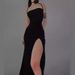 AC032 Fashionable Summer Elegant Socialite Style Women's Clothing, Strapless Off-Shoulder Bodycon Dress_ecoleips.com
