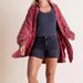 Verve 2025 Women's Autumn Winter New Frayed Lantern Sleeve Loose Plaid Shirt_ecoleips.com